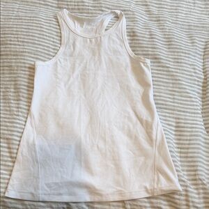 CRZ yoga White Racerback Tank Top
